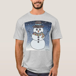 Snömannen med BG (levande) - Herr Lätt T-Shirt