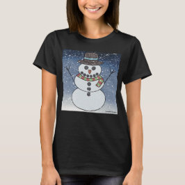 Snömannen med BG (levande) - Kvinnors Basic T-Shir T Shirt