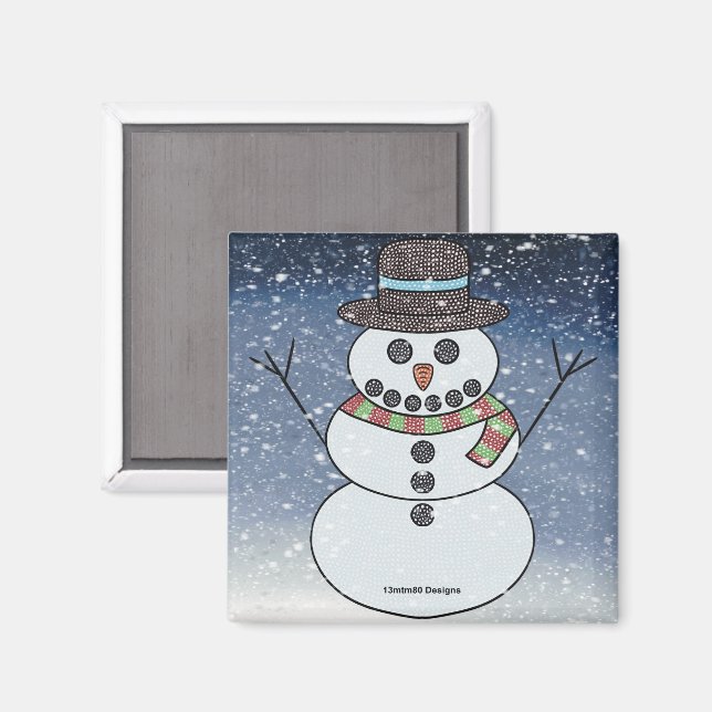Snömannen med BG - Magnet (Front/Back)