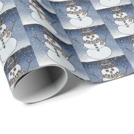 Snömannen med BG - Presentpapper