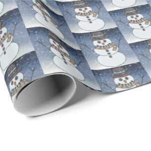 Snömannen med BG - Presentpapper