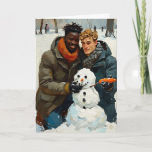 Snömannen Morot Vinter Ömsar Kort