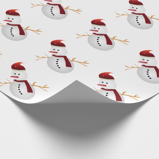 Snömannen Presentpapper (Hörn)