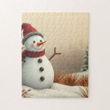 snömannen pussel