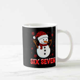 Snömannen Sex Sju Meme Slang 6 7 Roligt 67 Jul Kaffemugg