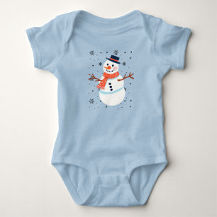 Snömannen Snöflingor Jul Högtid overall T Shirt