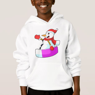 Snömannen som snowboardåkare med sonowboard.PNG T Shirt