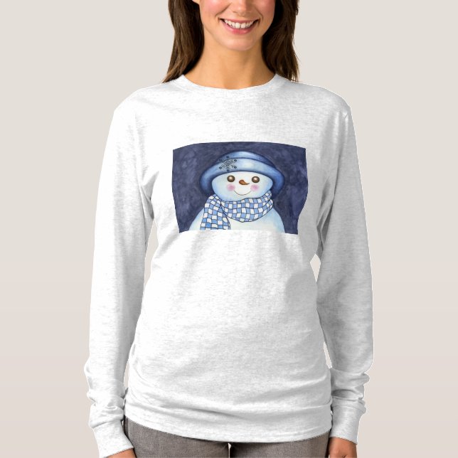 Snömannen T-tröja Tee (Framsida)