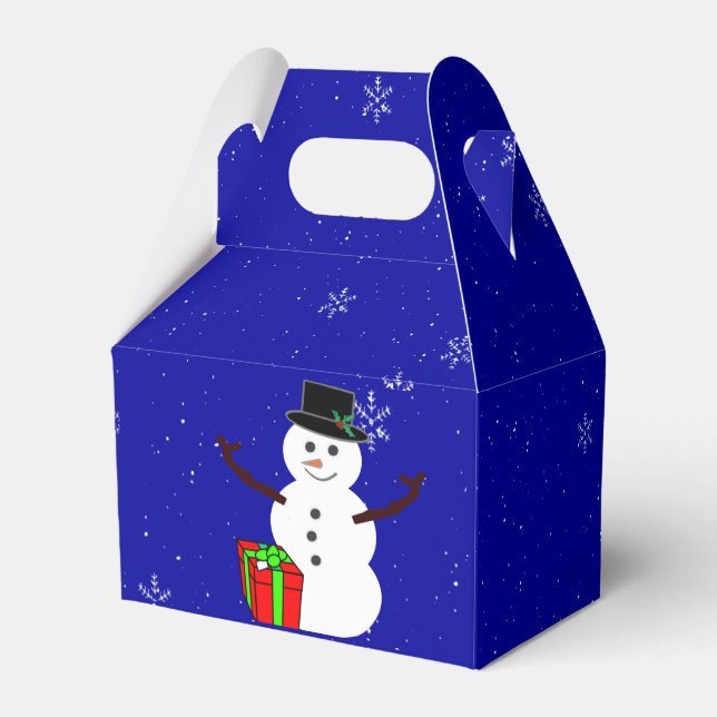 Snömannens presentlåda (Baksidan Sidan)