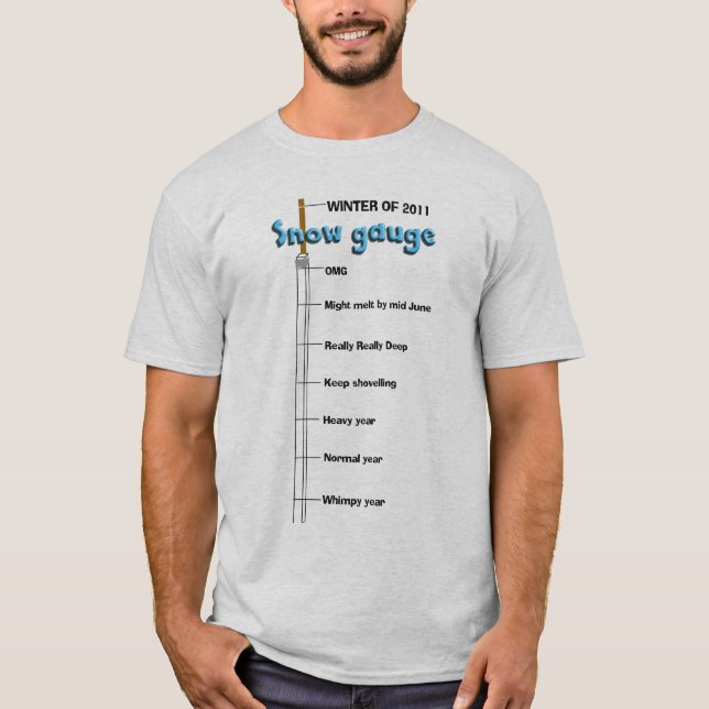 Snömätinstrument Tee (Framsida)