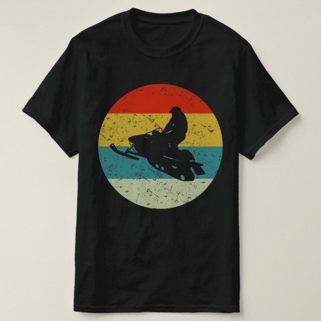 snömobil t shirt (Design framsida)