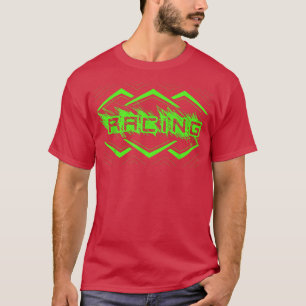 Snömobil Tävla Grafikspår Tävla Tävling T Shirt