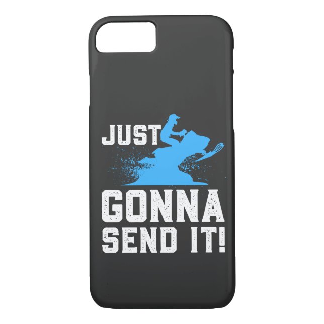 Snömobiler - skicka det bara Case-Mate iPhone skal (Baksida)