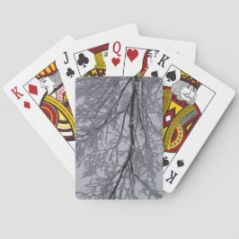 Snömönster i träden casinokort