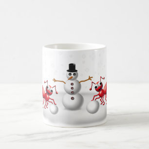 snömyror kaffemugg