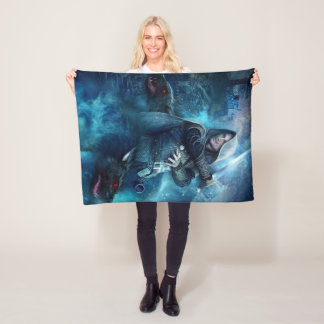 Snön av Windroven Fleece Blanket