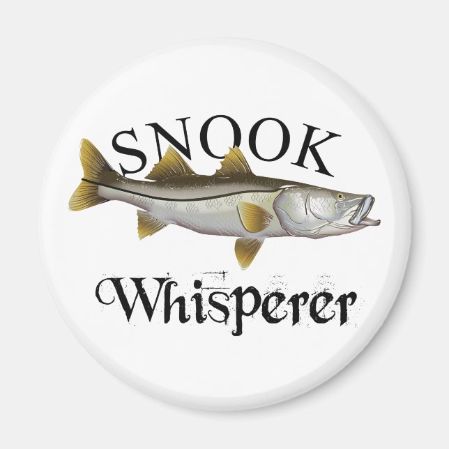 Snook Whisperer Light Magnet (Framsidan)