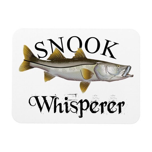 Snook Whisperer Light Magnet (Horisontell)