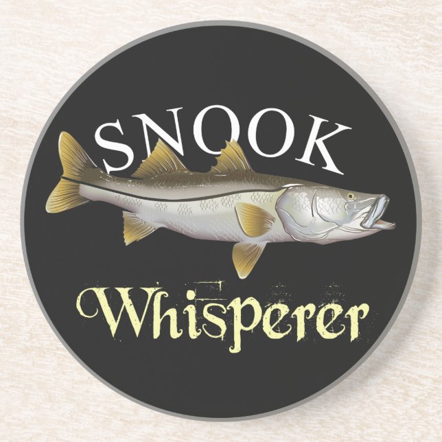 Snook Whisperer Mörk Underlägg (Framsidan)