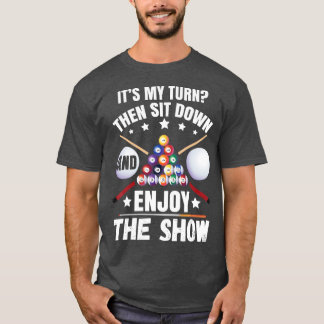 Snooker Accessories Pool Billiard For The Bar  T Shirt