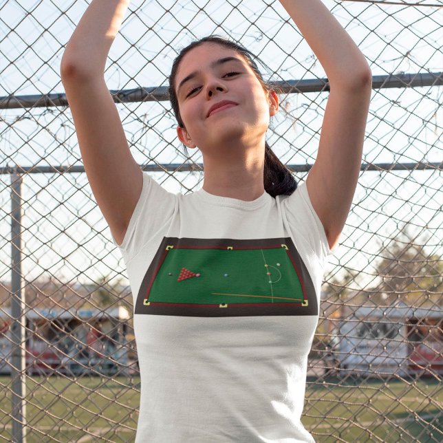 Snooker Bord Womens T-Shirt (Skapare uppladdad)