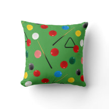 Snooker Cues, Bollar och Triangles. Roligt Billiar