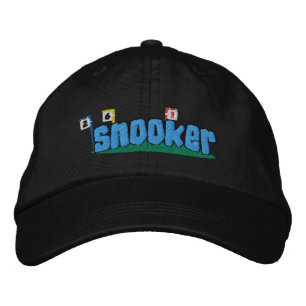 Snooker Embroized Hat Broderad Keps