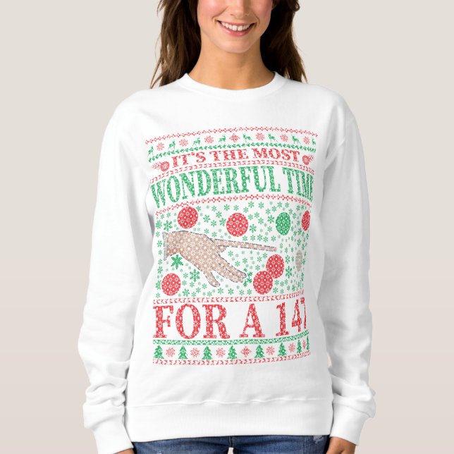 SNOOKER FUNNY CHRISTMAS QUOTES UGLY SWEATER T SHIRT (Framsida)
