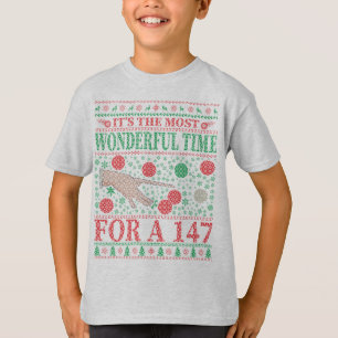 SNOOKER FUNNY CHRISTMAS QUOTES UGLY SWEATER T SHIRT