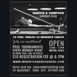 Snooker Klubb Porträtt, Bassäng, Snooker Klubb Adv Reklamblad<br><div class="desc">Snooker Klubb Porträtt,  Bassäng,  Snooker Klubb Advertising Flyers by the Affärskort Store.</div>