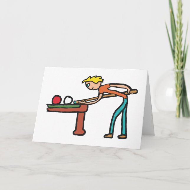 Snooker Kort (Framsida)