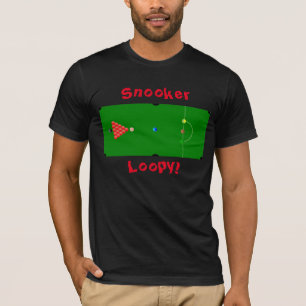 Snooker Loopy Sports Design Tee Shirt