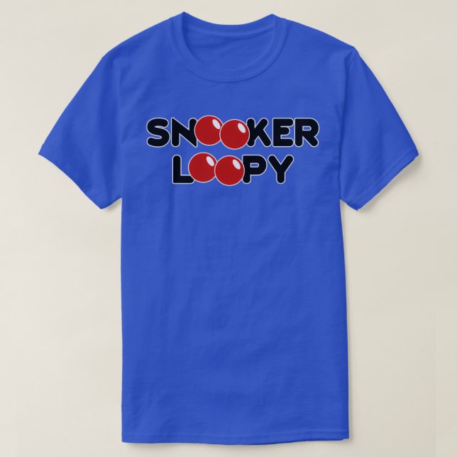 Snooker Loopy T Shirt (Design framsida)