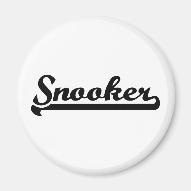 Snooker Magnet (Framsidan)