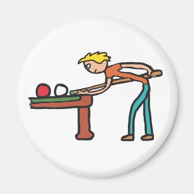 Snooker Magnet (Framsidan)