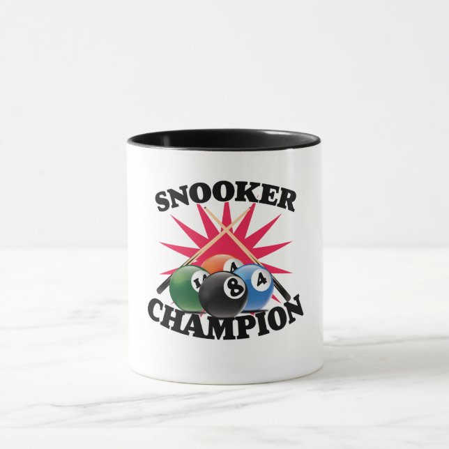 Snooker mästare  mugg (Center)