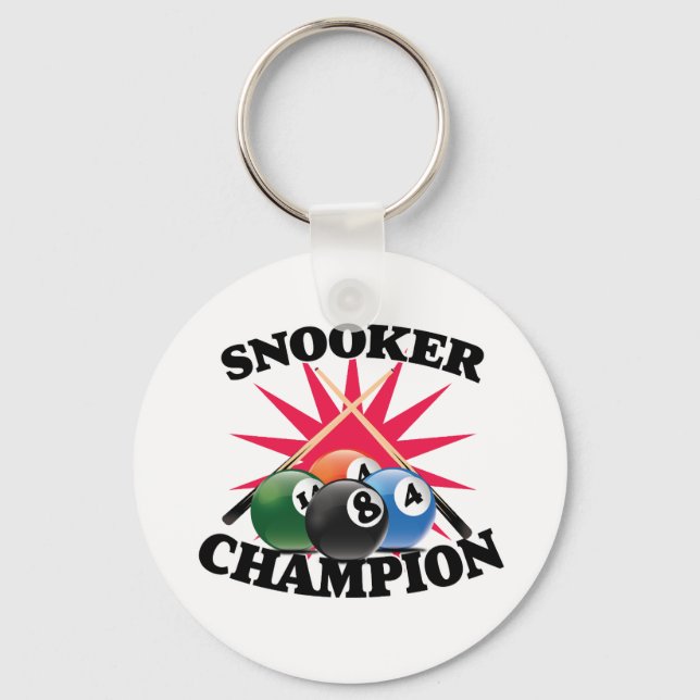 Snooker mästare  nyckelring (Framsida)