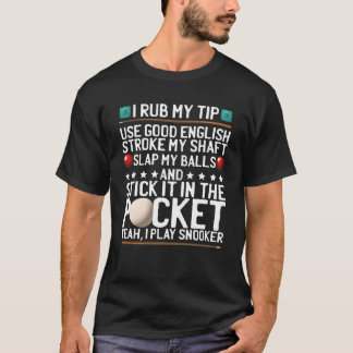 Snooker Player 1 T Shirt