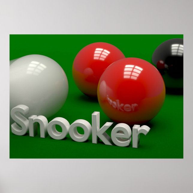 Snooker Poster (Framsidan)