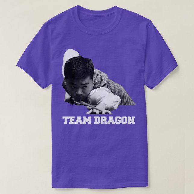 Snooker Team Dragon Ding Junhui Fläkt T Shirt (Design framsida)