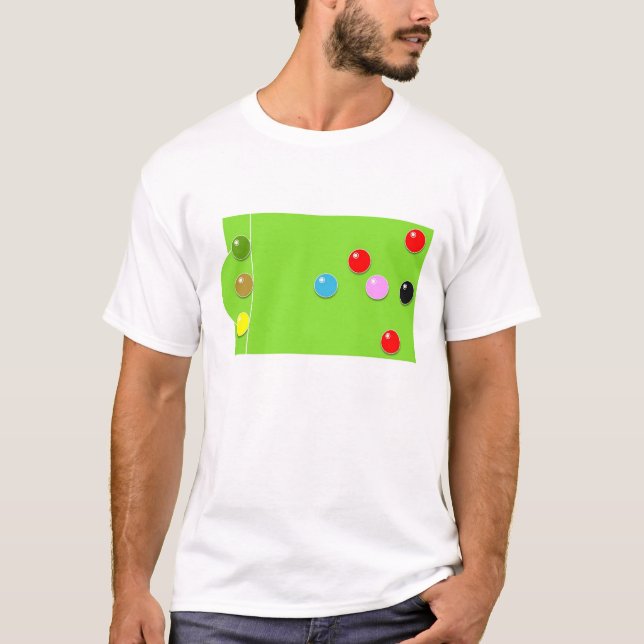 Snooker Tee Shirt (Framsida)