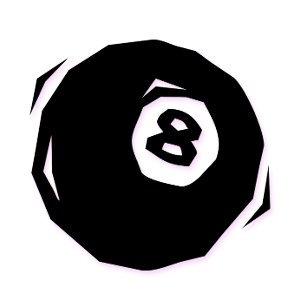 Snookerboll 8 Minimalistisk Mugg Biljard Konst