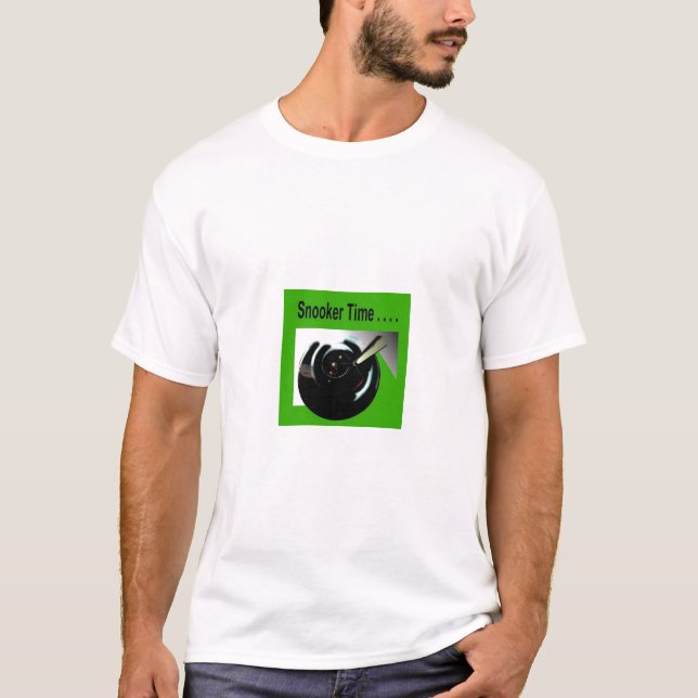 Snookertid T Shirt (Framsida)