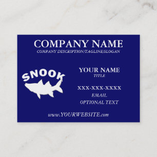 SNOOKFISKEENTUSIAST - visitkortmall Visitkort