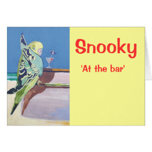 Snooky: 'På bar'en Hälsningskort