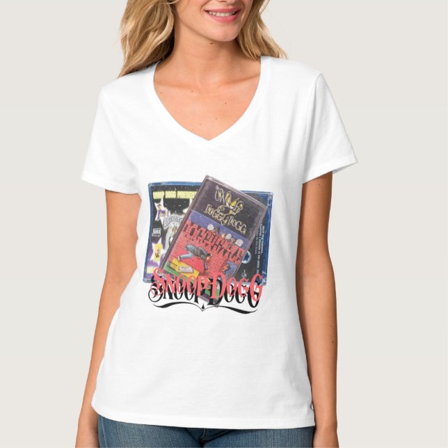 Snoop dogg cassette-vintage t shirt (Framsida)