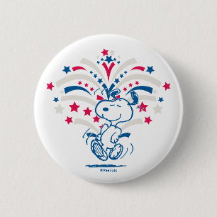 Snoopy 4:e juli Dance Knapp