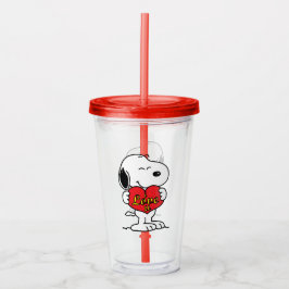 Snoopy Acrylic Tumbler Take Away Mugg
