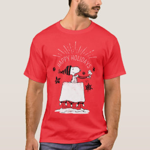 Snoopy and Woodstock - Merry & Bright T Shirt