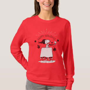 Snoopy and Woodstock - Merry & Bright T Shirt